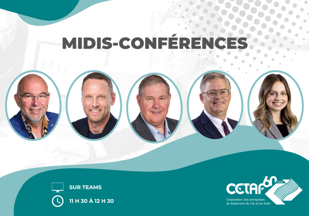 Midis-conférences de la CETAF : des rendez-vous stimulants!